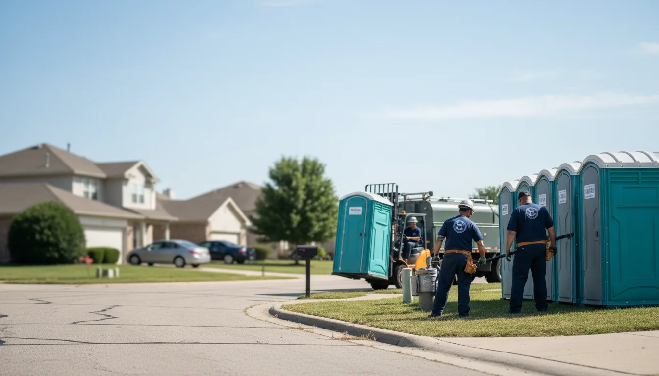 Porta Potty Rental in De Witt, IA near me